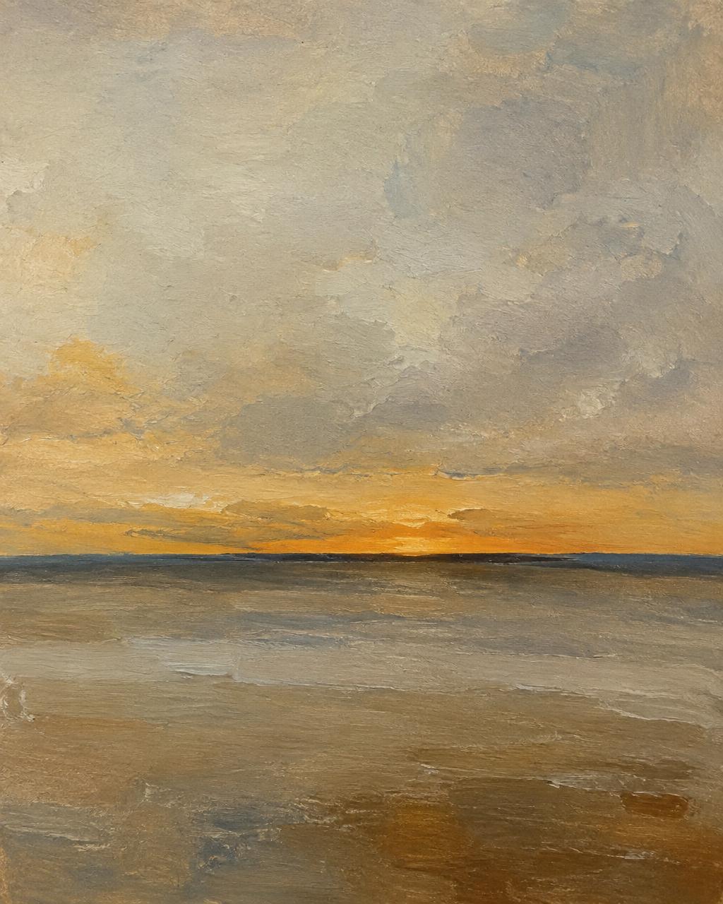 Coastal Horizon, Dusk