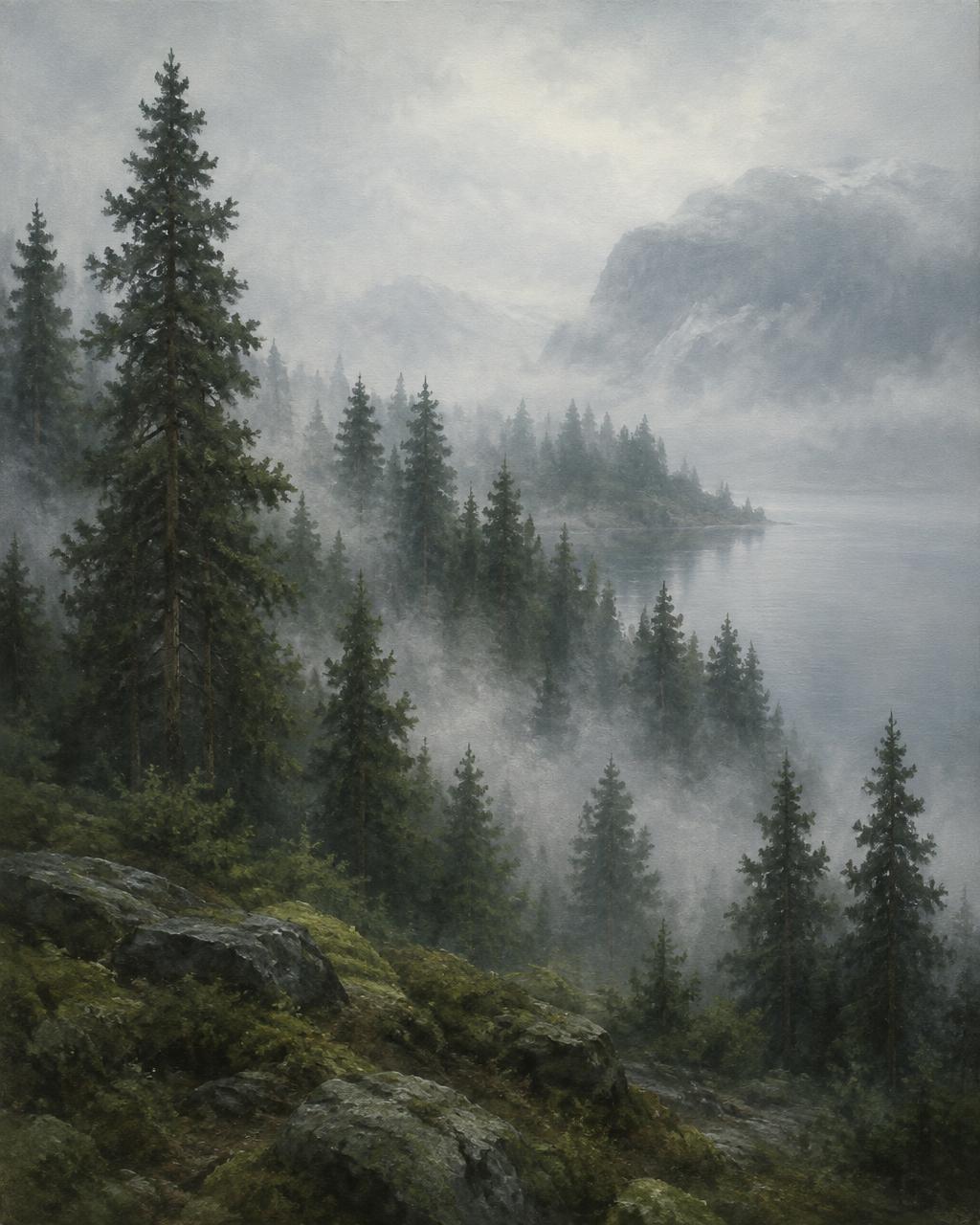 Morning Pines